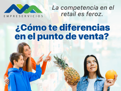 Cómo te diferencias en el punto de venta La competencia en el PDV es feroz, diferenciarse es vital.