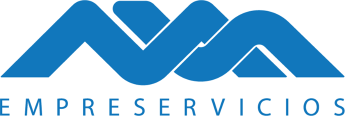 Logo empreservicios azul